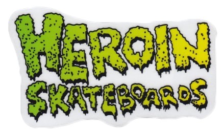 Heroin Dawn Of The Egg Sticker - knock-off text - view large