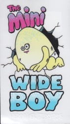 Heroin Dawn Of The Egg Sticker - mini wide boy