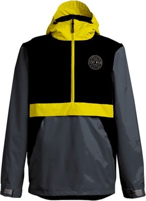 Airblaster Trenchover Jacket (Closeout) - vintage black/safety/black - view large