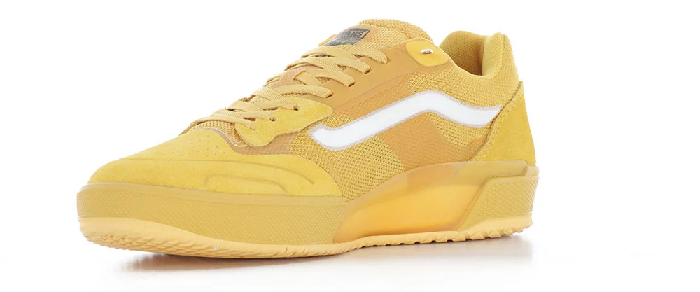 Vans UltraRange Rapidweld Yellow White Skate Shoes Sneakers Mens Size 9.5 VANS UltraRange Men main image 2