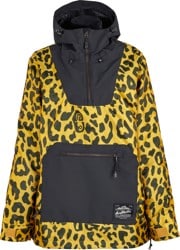 Airblaster Women's Freedom Pullover Jacket - leopard shimmer