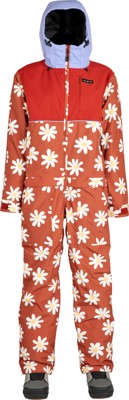 Airblaster Women's Insulated Freedom Suit One Piece - rust big daisy - view large