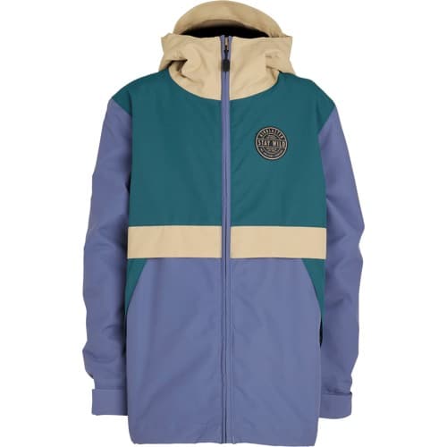 Airblaster Youth Trencher Full Zip Jacket - bluebird terry | Tactics