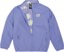 Airblaster Youth Double Puffling Reversible Fleece Jacket - thistle big daisy - inside