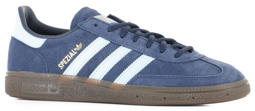 Adidas Handball Spezial Shoes - collegiate navy/clear sky/gum5 - view large