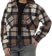 Brixton Women's Bowery Soft Brushed Flannel - washed black/sand