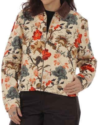 Brixton Women's Mechanic Garage Zip Jacket - botanical floral - view large
