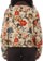 Brixton Women's Mechanic Garage Zip Jacket - botanical floral - reverse