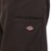 Dickies Women's 247 Pants - dark brown - side detail
