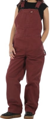 Dickies Women's Duck Canvas Bib Overall Pants - andorra - view large