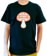 Midlife Crisis BIG Shroomin' T-Shirt - black