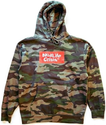 Midlife Crisis Block Hoodie - camo - view large