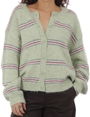 RVCA Women's Juno Cardigan Sweater - sage green - view large