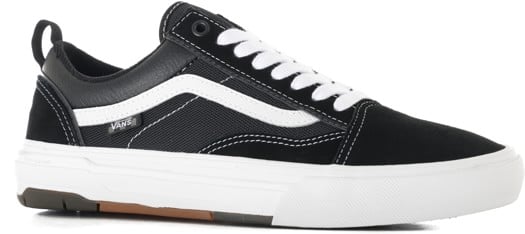 Vans Skate Old Skool Wafflecup Shoes - black/white - view large