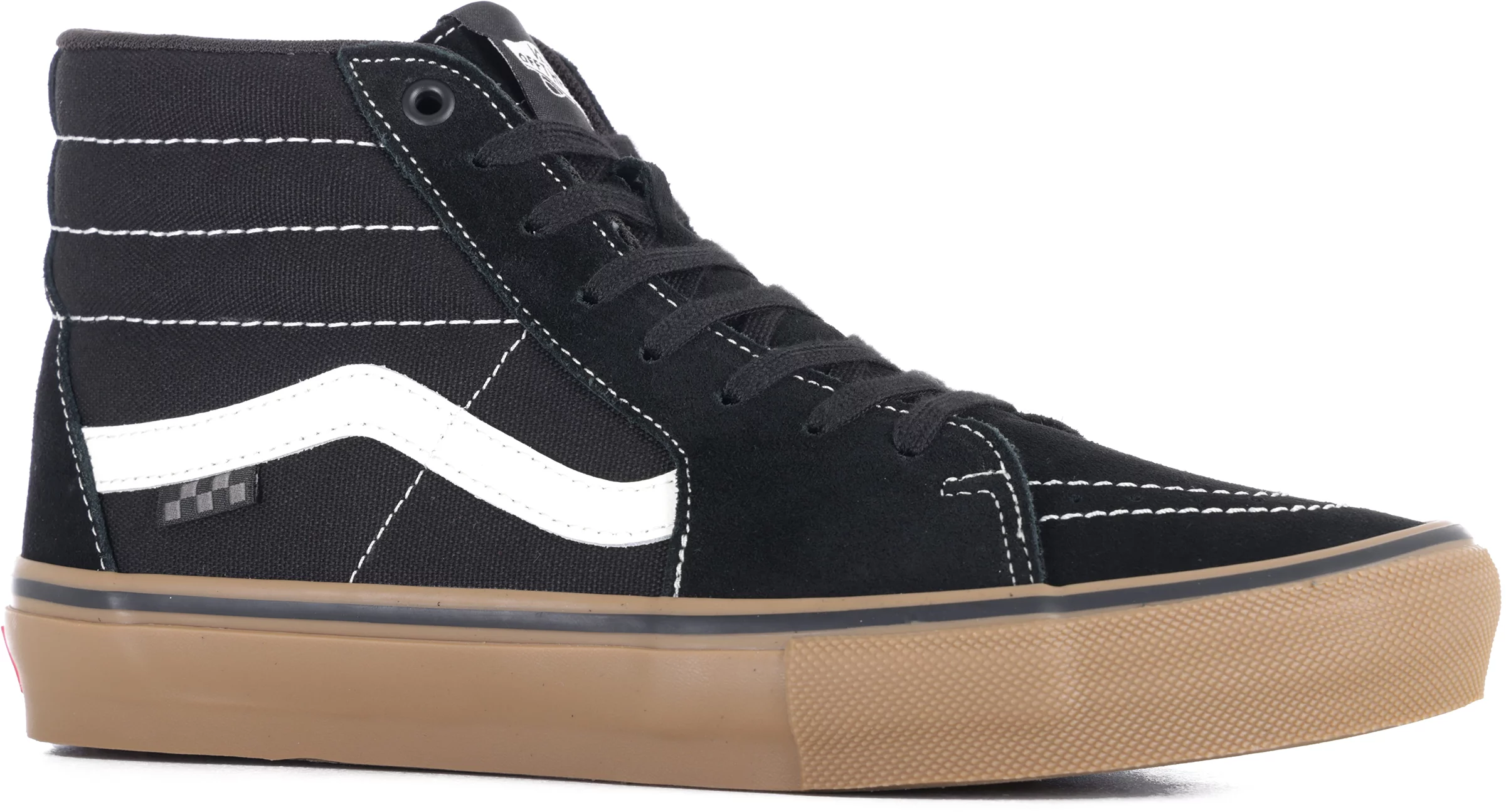 Vans Skate Sk8-Hi Shoes - black/gum/white | Tactics