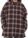 Volcom Women's Insulated Riding Flannel Jacket - oxblood - alternate