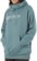 Volcom Women's Riding Hydro Hoodie - arctic blue - alternate