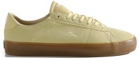 Lakai Newport Skate Shoes - light yellow suede