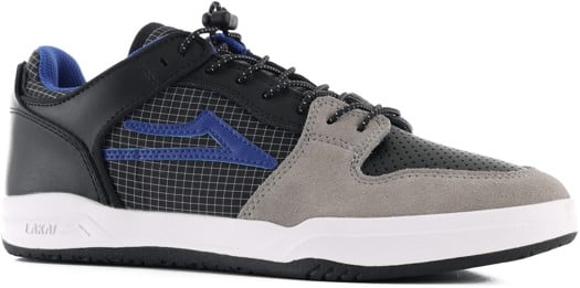 Lakai Telford Low Skate Shoes (Closeout) - black/tech suede - view large