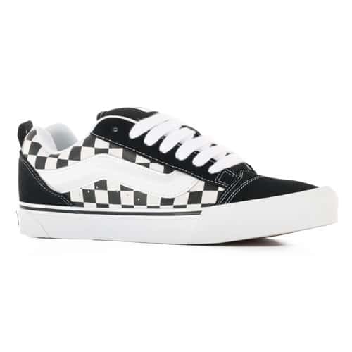 Vans Knu Skool Shoes - black/true white | Tactics