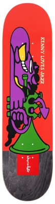 Chocolate Anderson Kenny Loves Jazz 8.25 Twin Tip Shape Skateboard Deck - view large