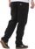 Passport Workers Club Straight Leg Jeans - washed black - model