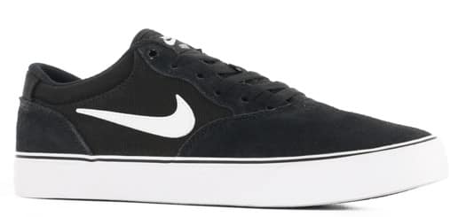 Nike SB Chron 2 Canvas Skate Shoes - black/white-black - view large