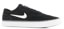 Nike SB Chron 2 Canvas Skate Shoes - black/white-black