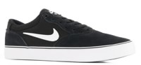 Nike SB Chron 2 Canvas Skate Shoes - black/white-black