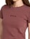 RVCA Forever T-Shirt - terra brown - detail
