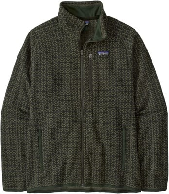 Patagonia Better Sweater Jacket - scales: old growth green - view large