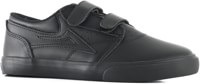 Lakai Kids Griffin Skate Shoes - black/black leather