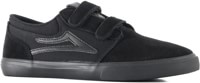 Lakai Kids Griffin Skate Shoes - black/black suede