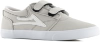 Lakai Kids Griffin Skate Shoes - grey canvas