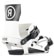 Ride Specter Snowboard Bindings 2026 - white
