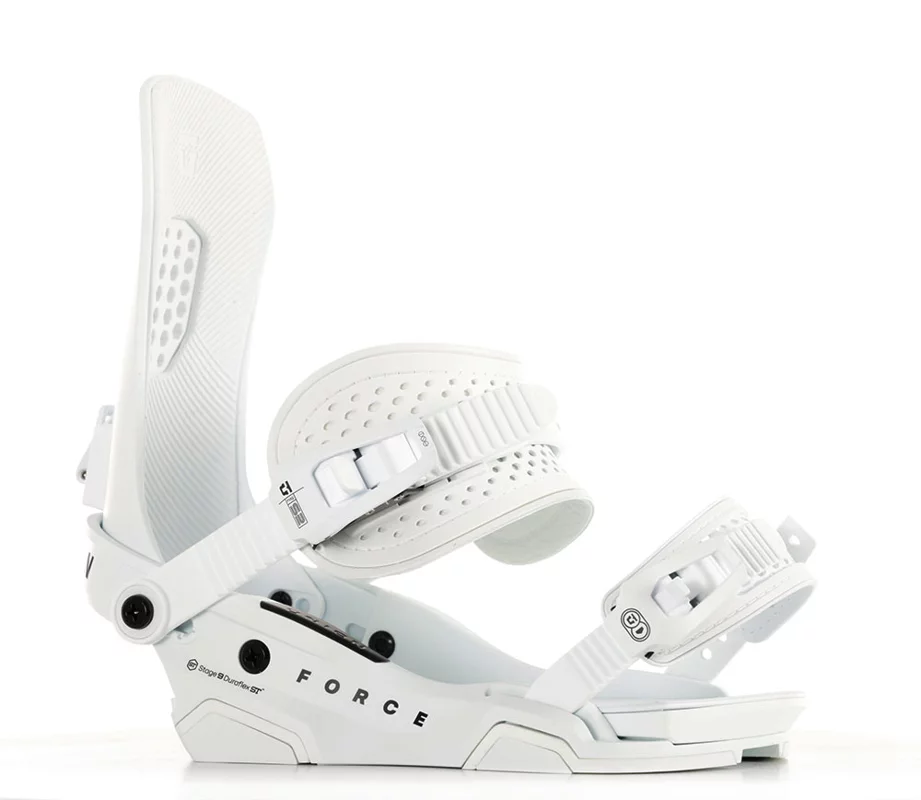 Union Force Snowboard Bindings 2026 - white 20-yr | Tactics