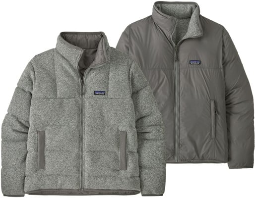 Patagonia Reversible Down Better Sweater Jacket - stonewash - view large