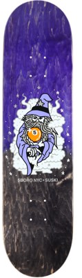5boro Suski Wizard 8.25 Skateboard Deck - black/blue - view large