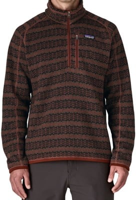 Patagonia Better Sweater 1/4 Zip - woven together: dried vanilla - view large