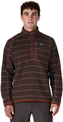 Patagonia Better Sweater 1/4 Zip - woven together: dried vanilla