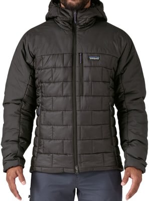Patagonia Hi-Loft Nano Puffy Hoody Jacket - black - view large