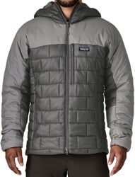 Patagonia Hi-Loft Nano Puffy Hoody Jacket - forge grey