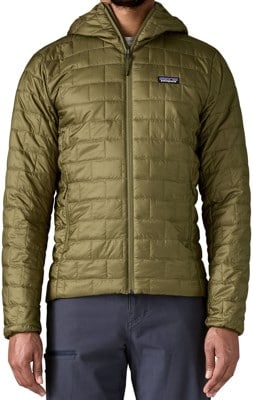 Patagonia Nano Puff Hoody Jacket - pond green - view large