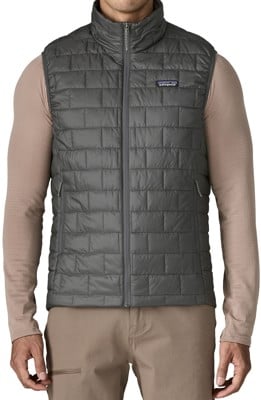 Patagonia Nano Puff Vest Jacket - forge grey - view large
