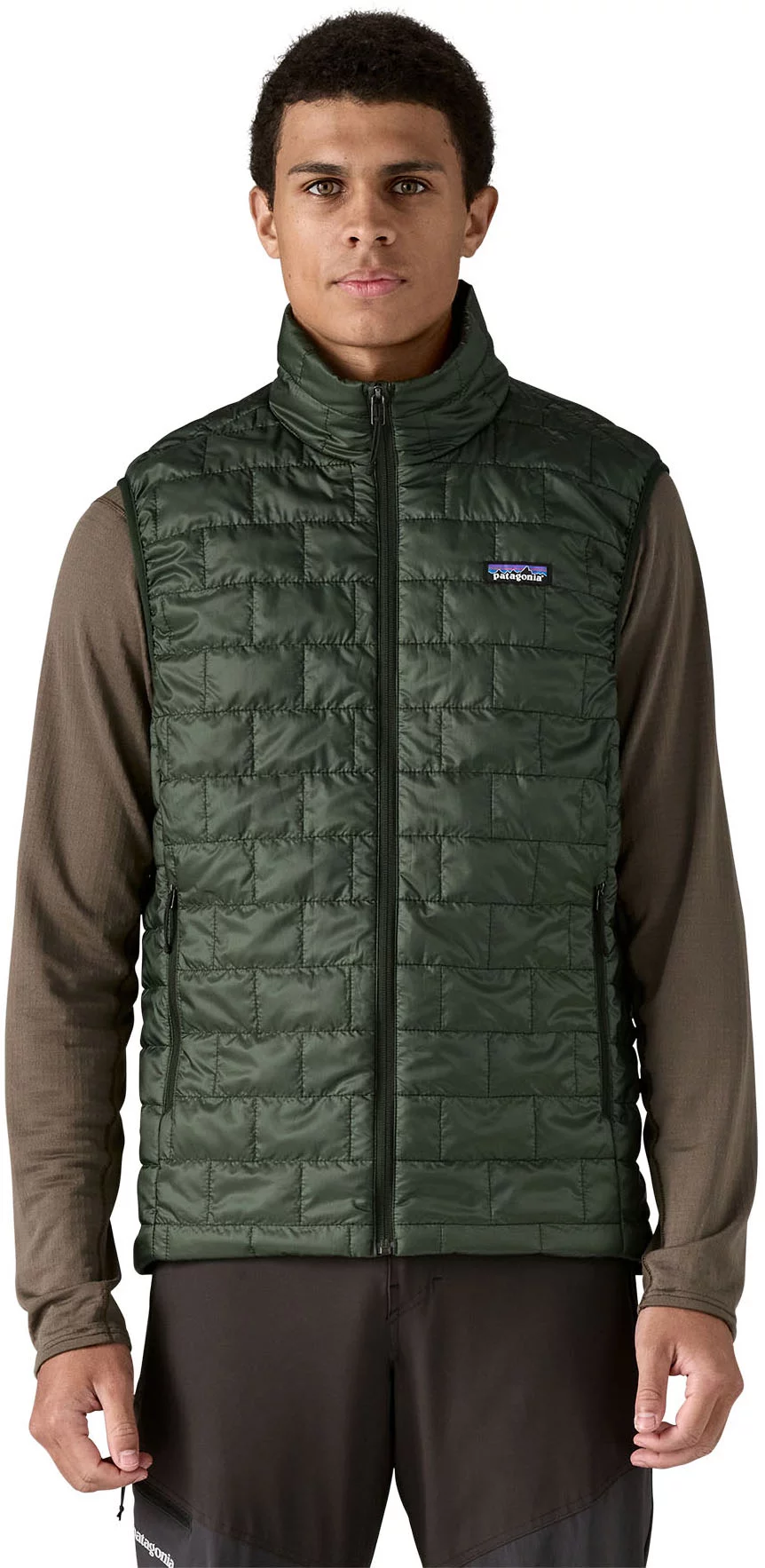ジャケット・アウター Patagonia Nano Puff vest jacket Patagonia Nano Puff Vest Jacket - old growth green | Tactics