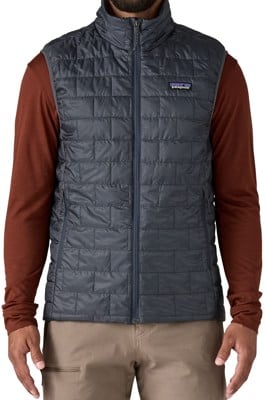 Patagonia Nano Puff Vest Jacket - smolder blue - view large