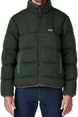 Patagonia Reversible Down Better Sweater Jacket - old growth green - view large