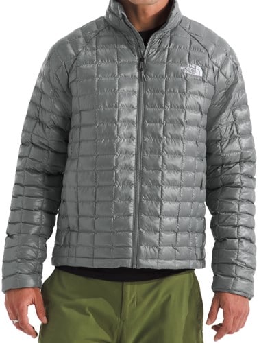 The North Face ThermoBall シルバー ダウンジャケット the-north-face-thermoball-