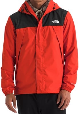 The North Face Antora Jacket - lava red/tnf black - view large