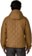 Patagonia Diamond Quilt Bomber Hoody Jacket - deer brown - reverse